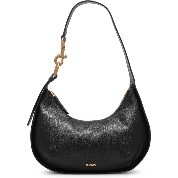 Thyme Women's Casual Black Gold Hobo Bag 1 Size